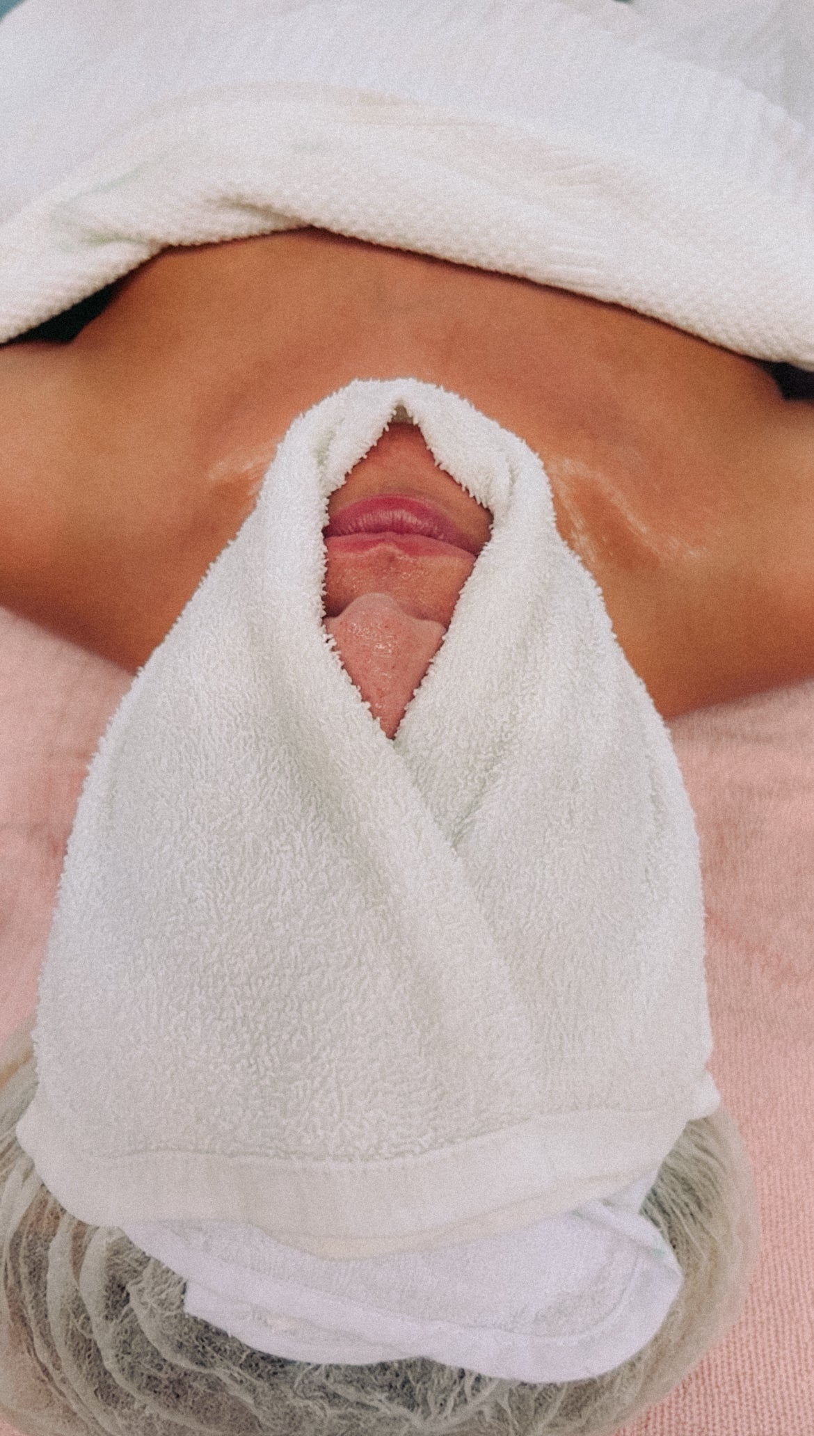 Kleine Gesichtsbehandlung